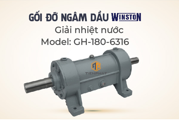 Gối đỡ ngâm dầu giải nhiệt nước 6316