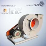 quạt ly tâm cao áp truyền động gián tiếp