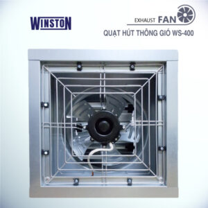 quạt hút thông gió công nghiệp vuông 400